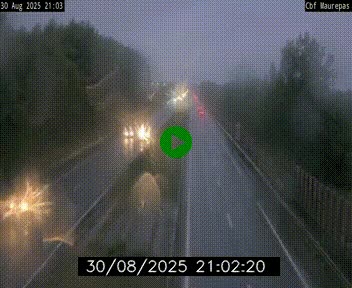 Webcam sur le périphérique de Rennes (N136) à hauteur de Maurepas, au nord de la ville