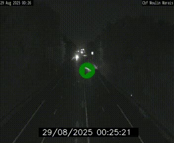 Webcam sur le périphérique de Nantes (N844) entre la Porte de Saint-Luce et la Porte d'Anjou, à l'est de la ville
