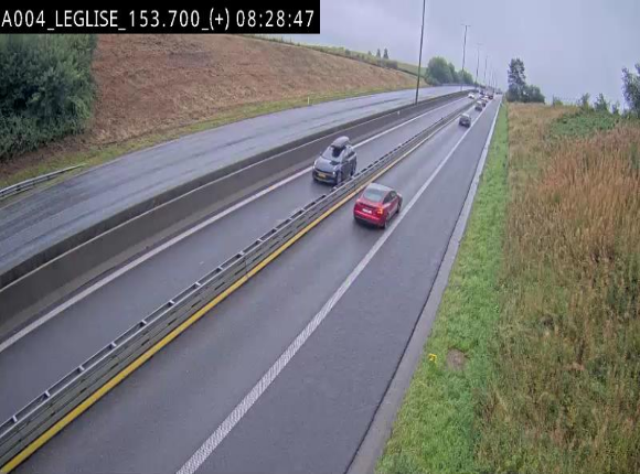 Webcam autoroute E411 à hauteur de Léglise, en direction de Luxembourg