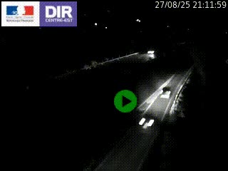 Webcam sur la Nationale 201 à hauteur de la sortie Chambéry-Nord, avant à la jonction entre l'A41 et l'A43, en direction de Lyon