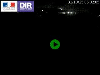 Webcam sur la Nationale 201 à hauteur de la sortie Chambéry-Nord, avant à la jonction entre l'A41 et l'A43, en direction de Lyon