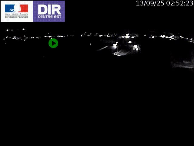 Webcam autoroute sur A450 à Pierre-Bénite en direction de Lyon et de l'autoroute A7