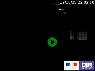 Webcam routière sur la RN7 à hauteur de Toulon-sur-Allier, entre Moulins et Vichy