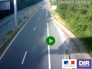 Webcam sur la nationale N90 à Gilly-sur-Isère, en direction et à proximité d'Albertville