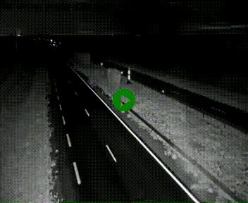 Webcam à hauteur de Vert-en-Drouais sur la N12, en périphérie de Dreux. Vue orientée vers Alençon