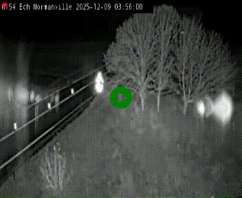 Webcam à hauteur du Leclerc Normanville sur la N154. Vue orientée vers Rouen