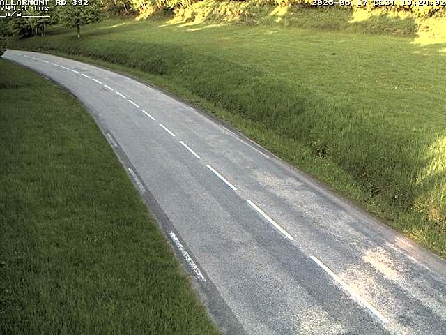 Webcam à Allarmont dans les Vosges, sur la RD392