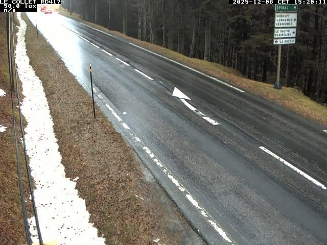 Caméra du Collet sur la route de Colmar (D417)