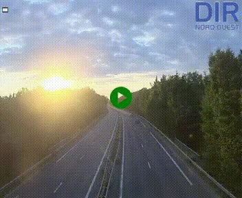 Webcam sur le périphérique de Caen (N814) à l'est de la ville, à Mondeville hauteur de la sortie 2, Presqu'île-Rives de l'Orne, au bout de l'autoroute A13