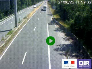 Webcam sur la nationale N90 à Gilly-sur-Isère, en direction et à proximité d'Albertville