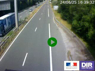 Webcam sur la nationale N90 à Gilly-sur-Isère, en direction et à proximité d'Albertville