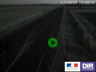 Webcam routière sur la RN7 à hauteur de Toulon-sur-Allier, entre Moulins et Vichy
