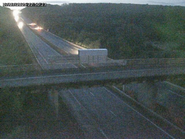 Caméra autoroute France - A31, Zoufftgen direction Luxembourg-ville, à la frontière entre la France et le Luxembourg