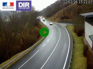 Caméra trafic sur la N90 à Bourg-Saint-Maurice, en provenance d'Aoste et en direction d'Albertville