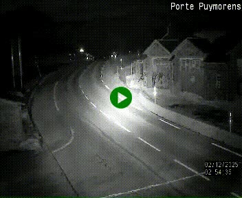 Webcam Col du Puymorens sur N320, en direction de Pas de la Casa (Andorre)