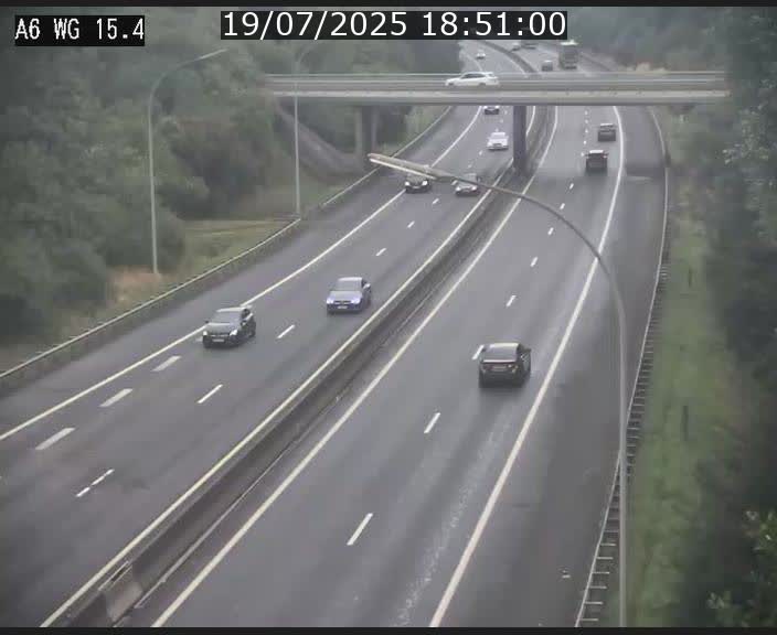 Traffic live webcam Luxembourg Capellen - A6 - BK 15.4 - direction Luxembourg/France/Allemagne