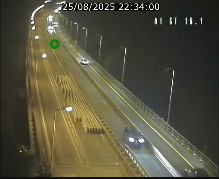 Traffic live webcam Luxembourg Niederanven - A1 direction Allemagne - BK 16.1