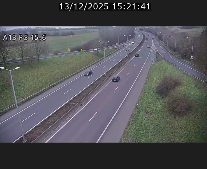 Traffic live webcam Luxembourg Kayl - A13 direction Dudelange - BK 15.6