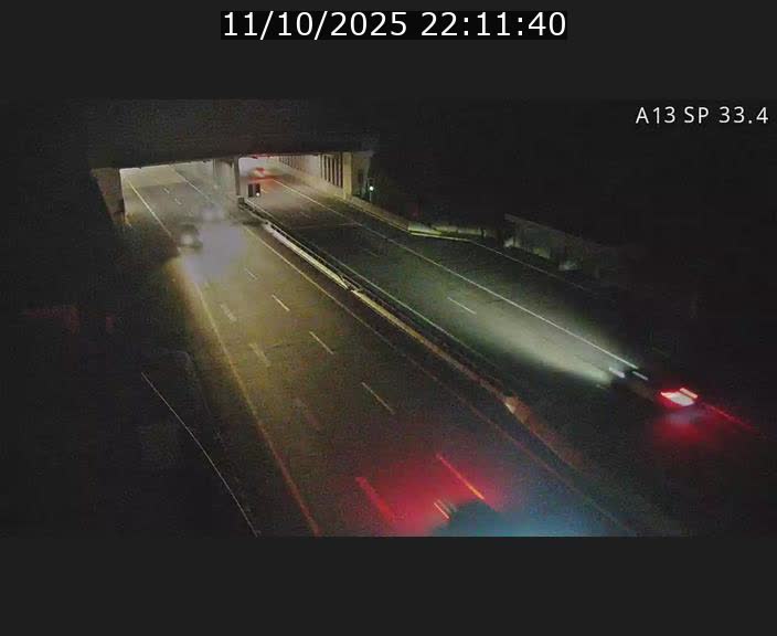 Webcam trafic sur A13 à hauteur d'Altwies en direction de Mondorf-les-bains et en provenance de l'Allemagne