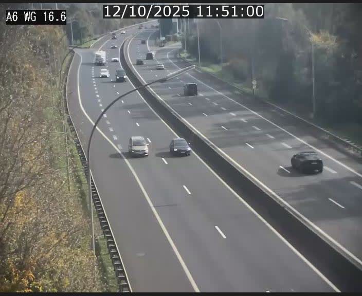 Traffic live webcam Luxembourg Aire de Capellen - A6 - BK 16.6 - direction Luxembourg/France/Allemagne