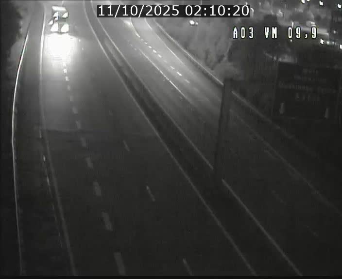 Webcam Autoroute à la Croix de Bettembourg - A3 - BK 9.9 - direction France