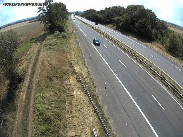 Caméra autoroute France - A30, Havange direction Metz