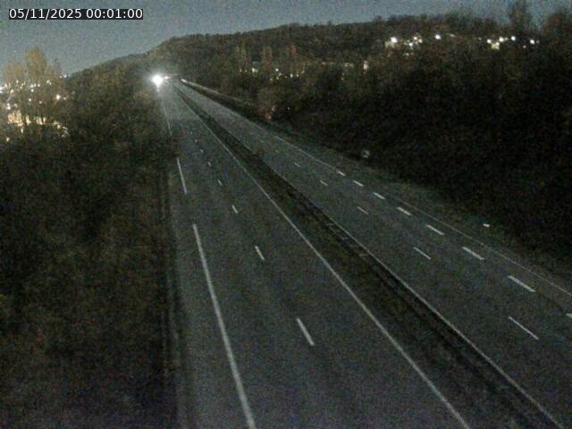 Caméra autoroute France - A30, Hayange direction Metz