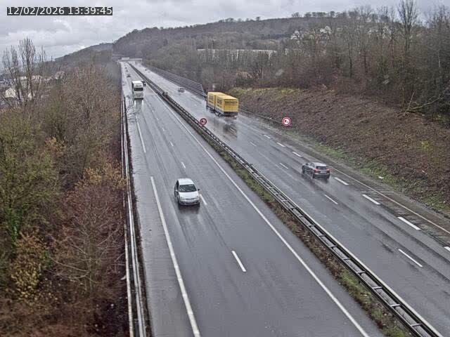 Caméra autoroute France - A30, Hayange direction Metz