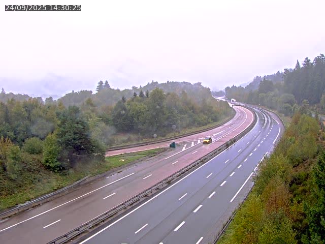 Caméra autoroute France - N57, Côte de la demoiselle direction Remiremont