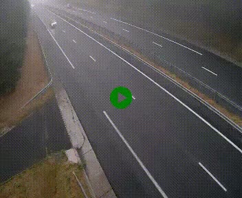 Caméra autoroute A75 à hauteur du col des Issartets en direction de Montpellier