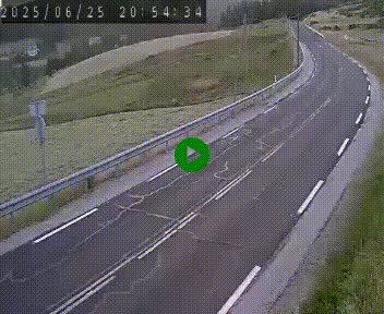 Webcam routière au niveau du col de la Chavade en Ardèche, sur la N102 à 1266 mètres d'altitude