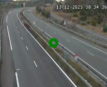 Caméra autoroute A75 à hauteur de la sortie 49 Le Caylar en direction de Montpellier