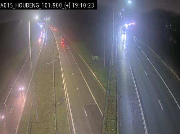 Webcam autoroute Belgique - Houdeng-Goegnies - Jonction E19/E42 direction Tournai/Mons - BK 101.85