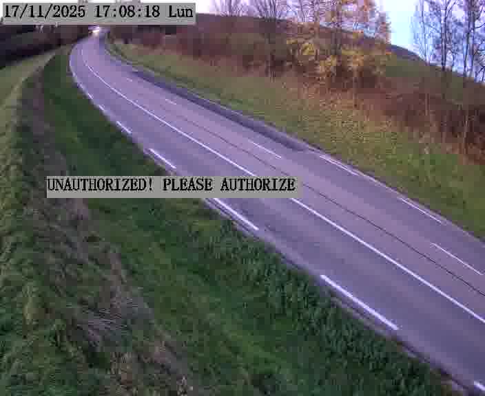 Webcam installée le long de D955 (France) à Amelécourt, pointée vers Metz, utile pour suivre précisément les conditions de trafic.