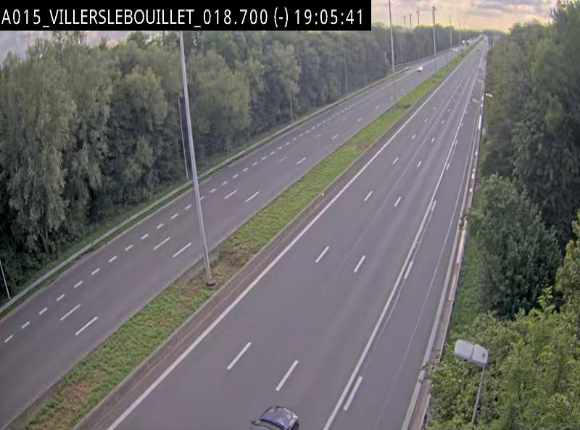 Webcam autoroute Belgique - Villers-le-Bouillet - E42 direction Liège - BK 18.7