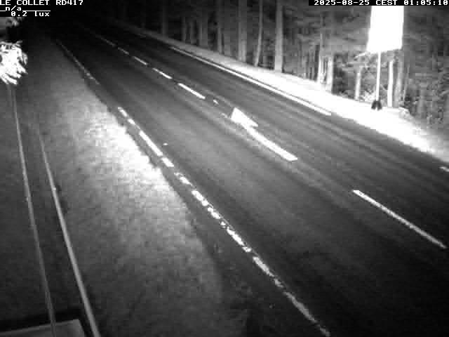 Caméra du Collet sur la route de Colmar (D417)