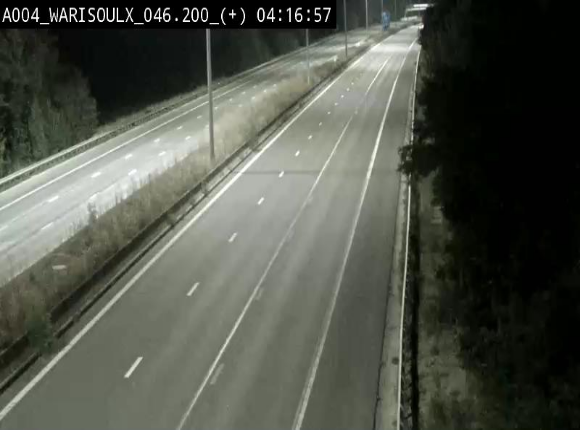 Webcam autoroute Belgique - Warissoulx - E411 - BK 46.2