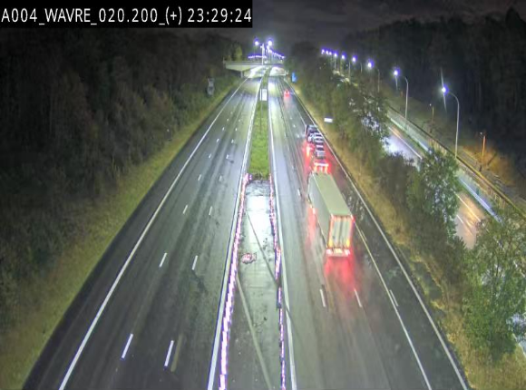 Webcam @ Wavre-sud KP 19.6, A4/E411