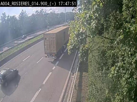 Webcam traffic E411(A4) - BK 14.4 - Rosières