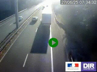 Webcam sur la nationale N90 à Gilly-sur-Isère, en direction et à proximité d'Albertville