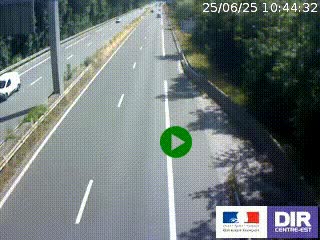 Webcam sur la nationale N90 à Gilly-sur-Isère, en direction et à proximité d'Albertville
