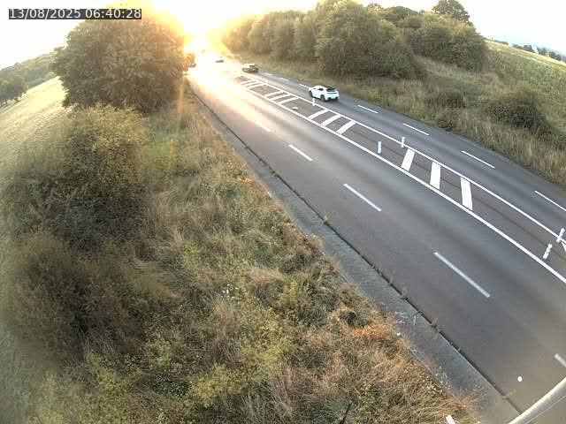 Caméra autoroute France - N52, Mont-saint-Martin vers Luxembourg