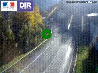Caméra trafic sur la N90 à Bourg-Saint-Maurice, en provenance d'Aoste et en direction d'Albertville