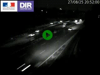 Caméra routière à hauteur de la sortie 15 Chambéry-centre au PK 4,103 en direction d'Albertville