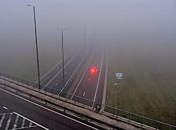 Webcam à la Baraque de Fraiture à la jonction entre l'E25 et la N89 à hauteur de Vielsalm