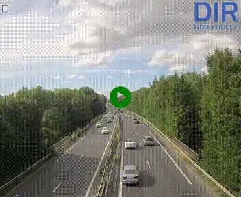 Webcam sur le périphérique de Caen (N814) à l'est de la ville, à Mondeville hauteur de la sortie 2, Presqu'île-Rives de l'Orne, au bout de l'autoroute A13