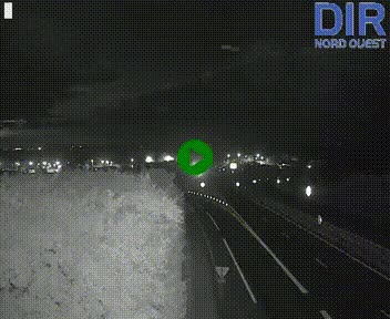 Webcam au début de l'A84 sur le périphérique Ouest de Caen (N814) à hauteur de la sortie 9, Porte de Bretagne