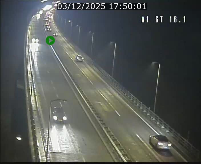 Traffic live webcam Luxembourg Niederanven - A1 direction Allemagne - BK 16.1