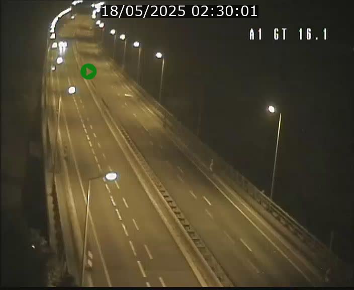 Traffic live webcam Luxembourg Niederanven - A1 direction Allemagne - BK 16.1