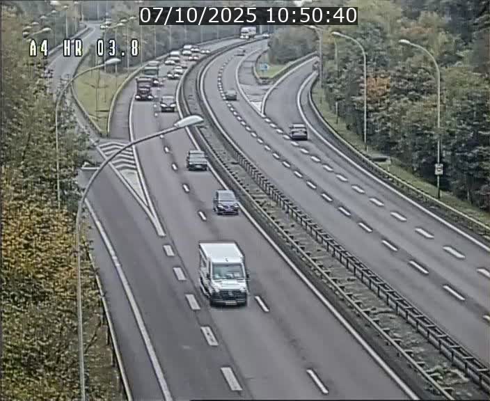 Webcam traffic A4 Luxembourg - BK 3.8 - Leudelange (direction Esch sur Alzette)